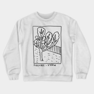 Peach Tree Crewneck Sweatshirt